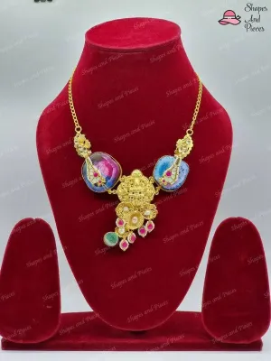 Fusion Temple Necklace Set