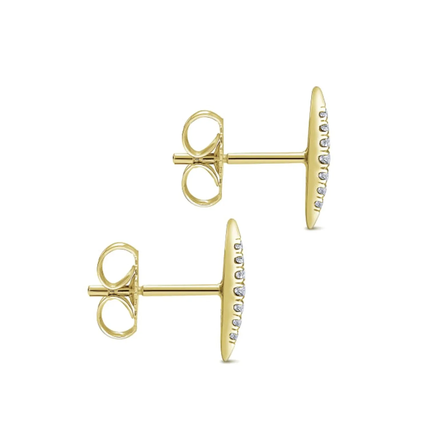 Gabriel & Co. Spiked Diamond Stud Earrings