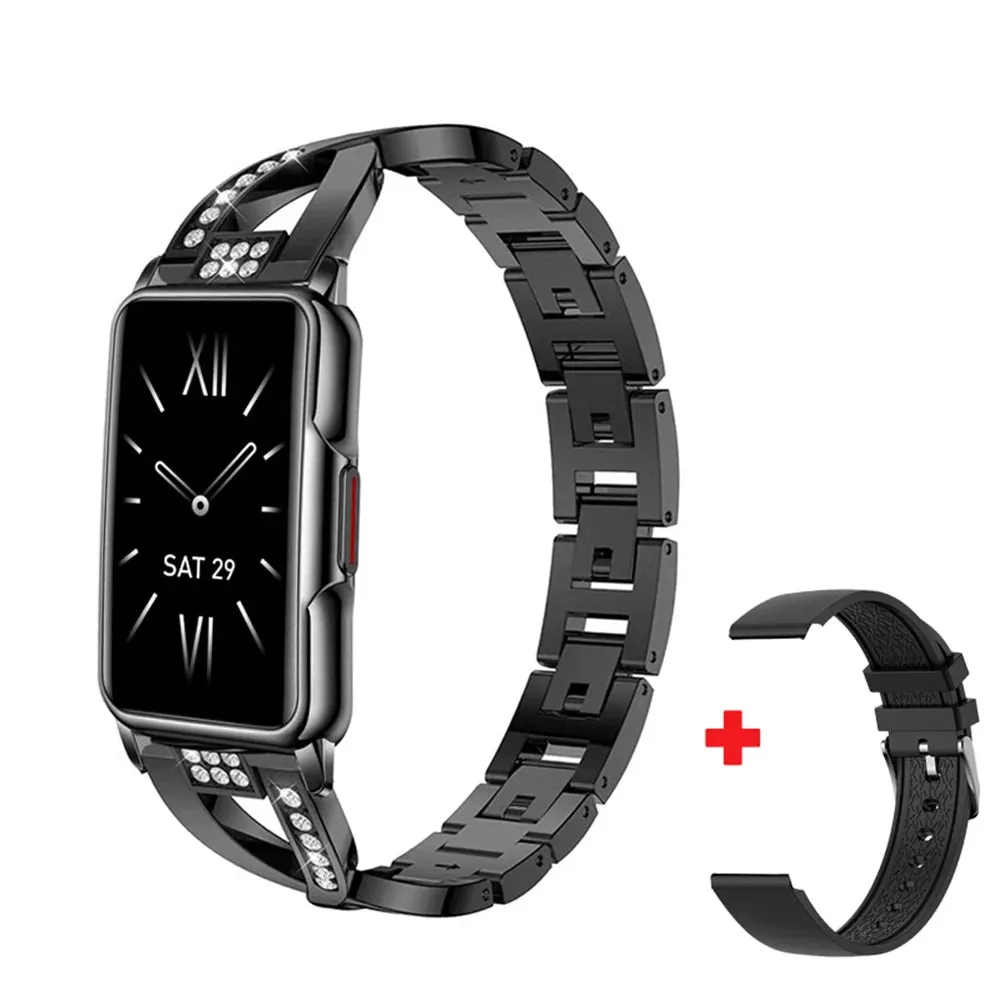 GFORDT Ladies Smart Watch Women Luxury Diamond watches Heart Rate Monitor Fitness Tracker Smartwatch For Huawei Xiaomi Phone