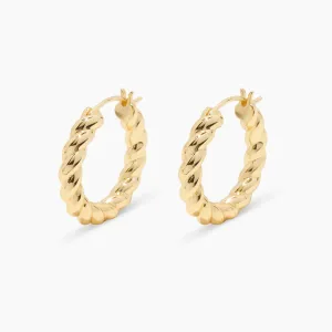 Gorjana Crew Hoops