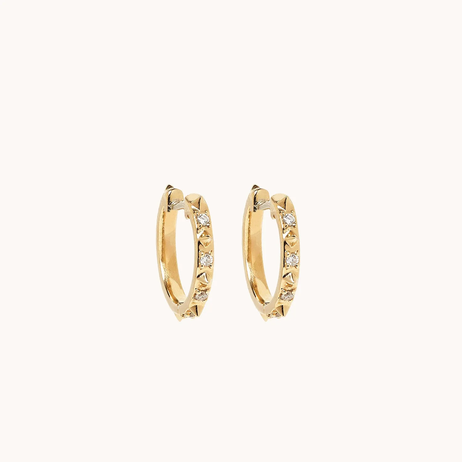 Guiding Light Micro Hoops