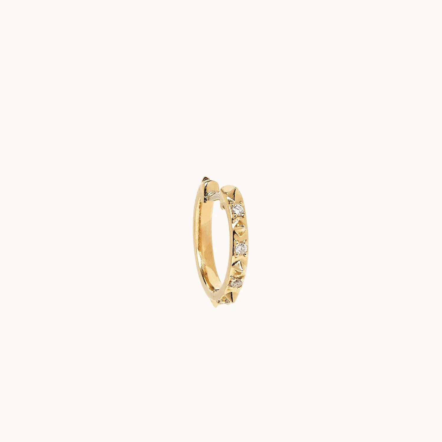 Guiding Light Micro Hoops