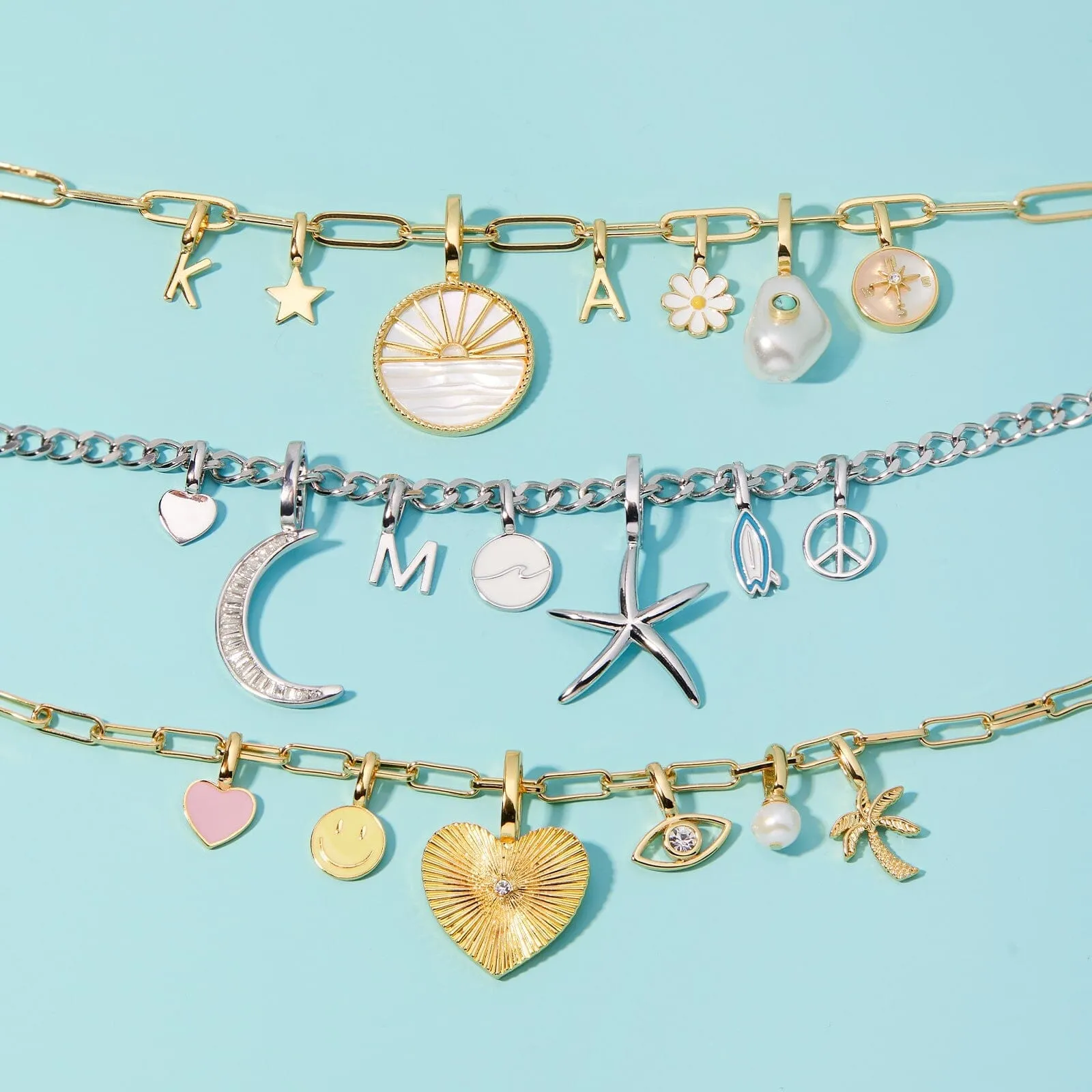 Harper Statement Ocean Sunset Charm
