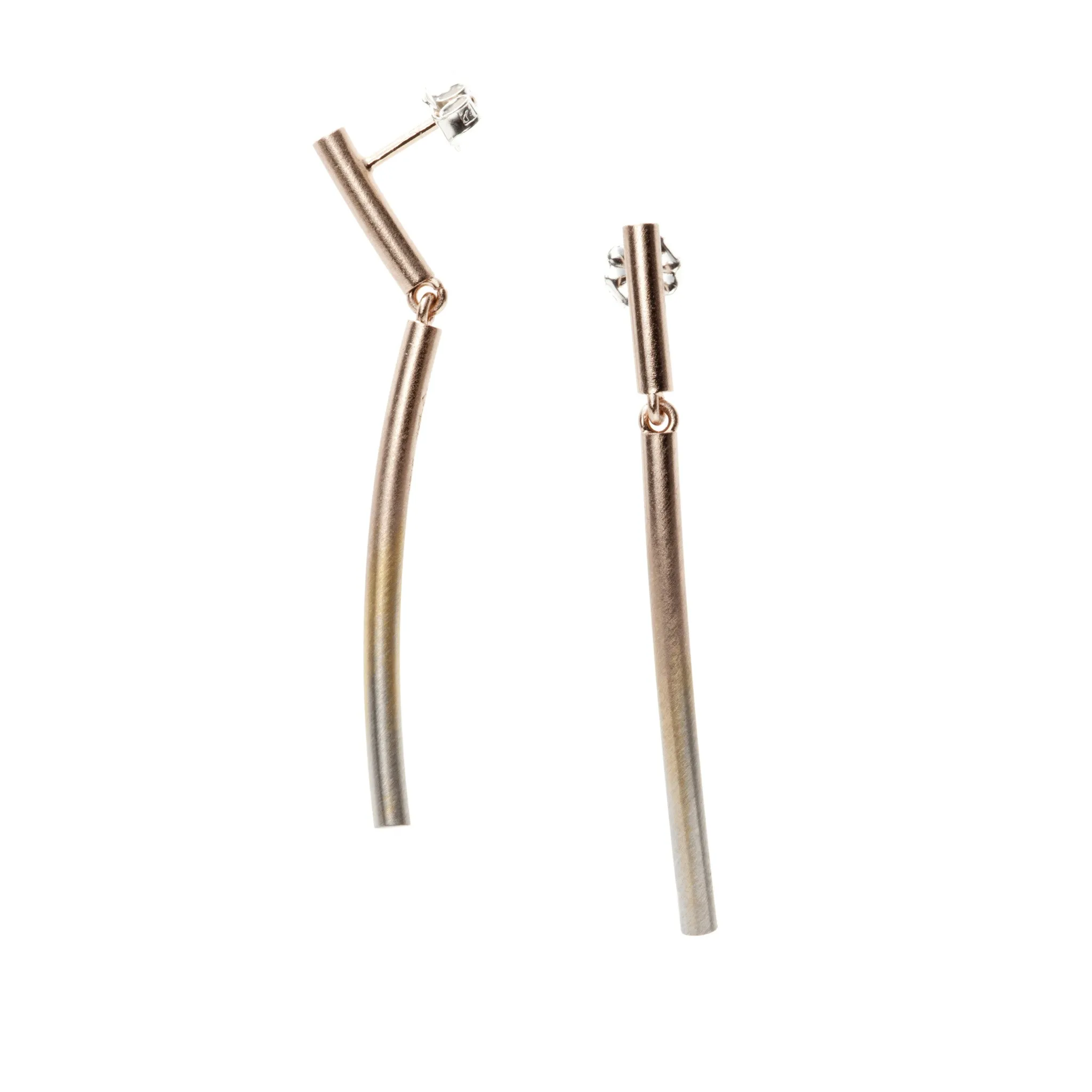 Hinged Comet Fade Earrings