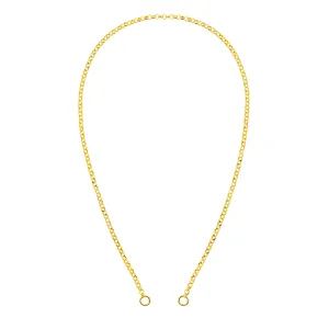 Hollow Rolo Split Chain