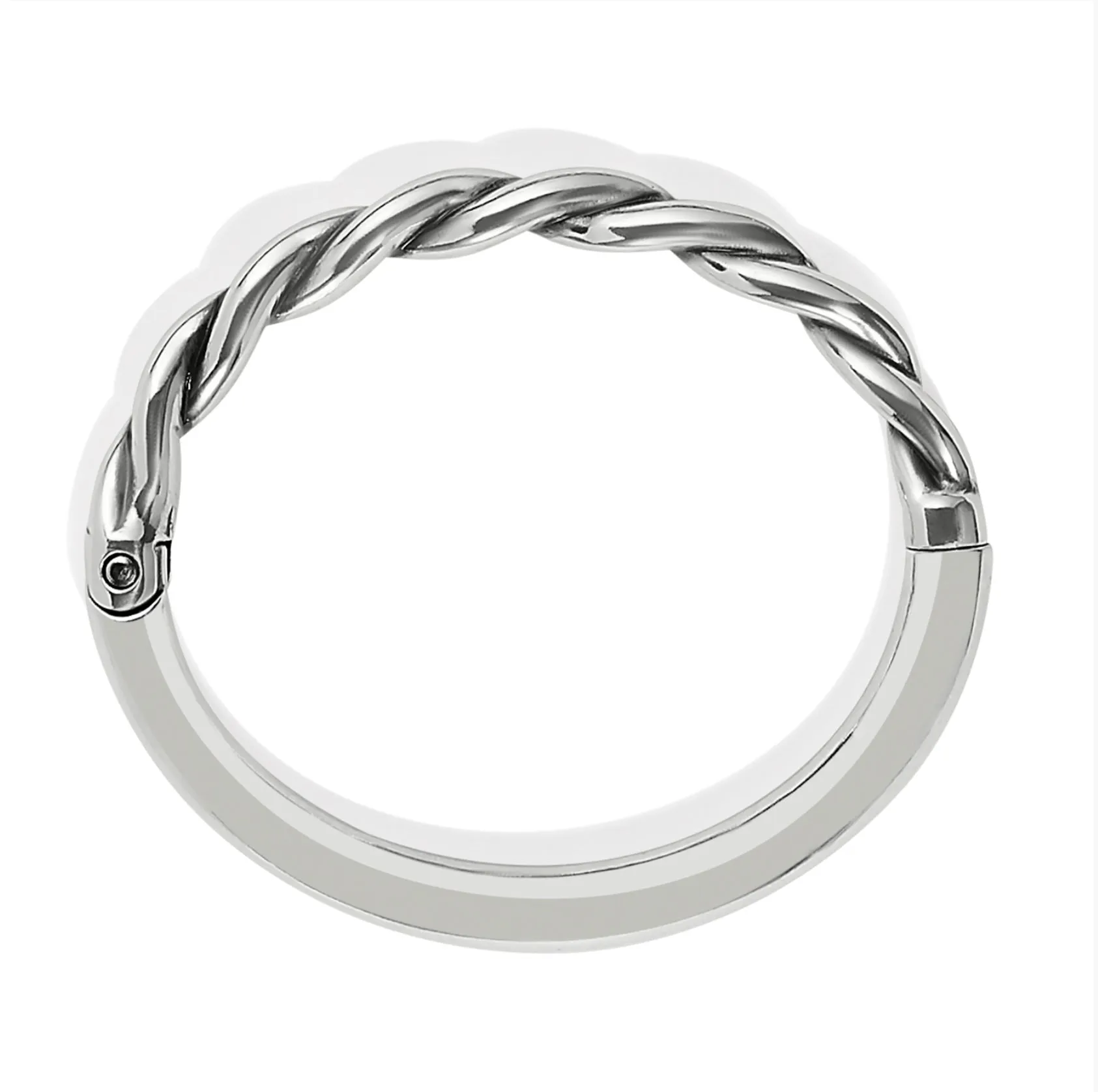 Interlok Twist Hinged Bangle
