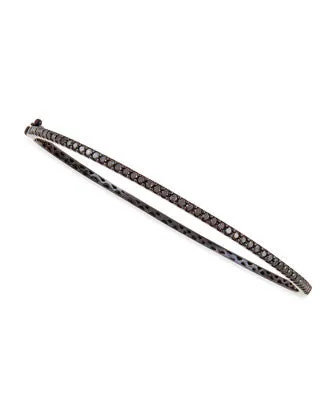 Ivanka Trump Black & White Thin Diamond Bangle -B0141-WOXBKD