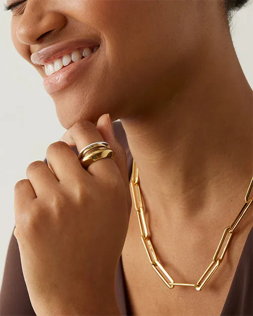 JENNY BIRD | Stevie Chain Necklace | Gold
