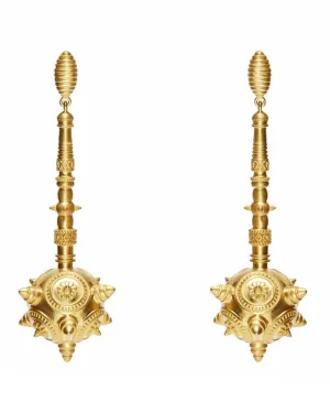 Jodha Bai Spirit Spiked Earrings