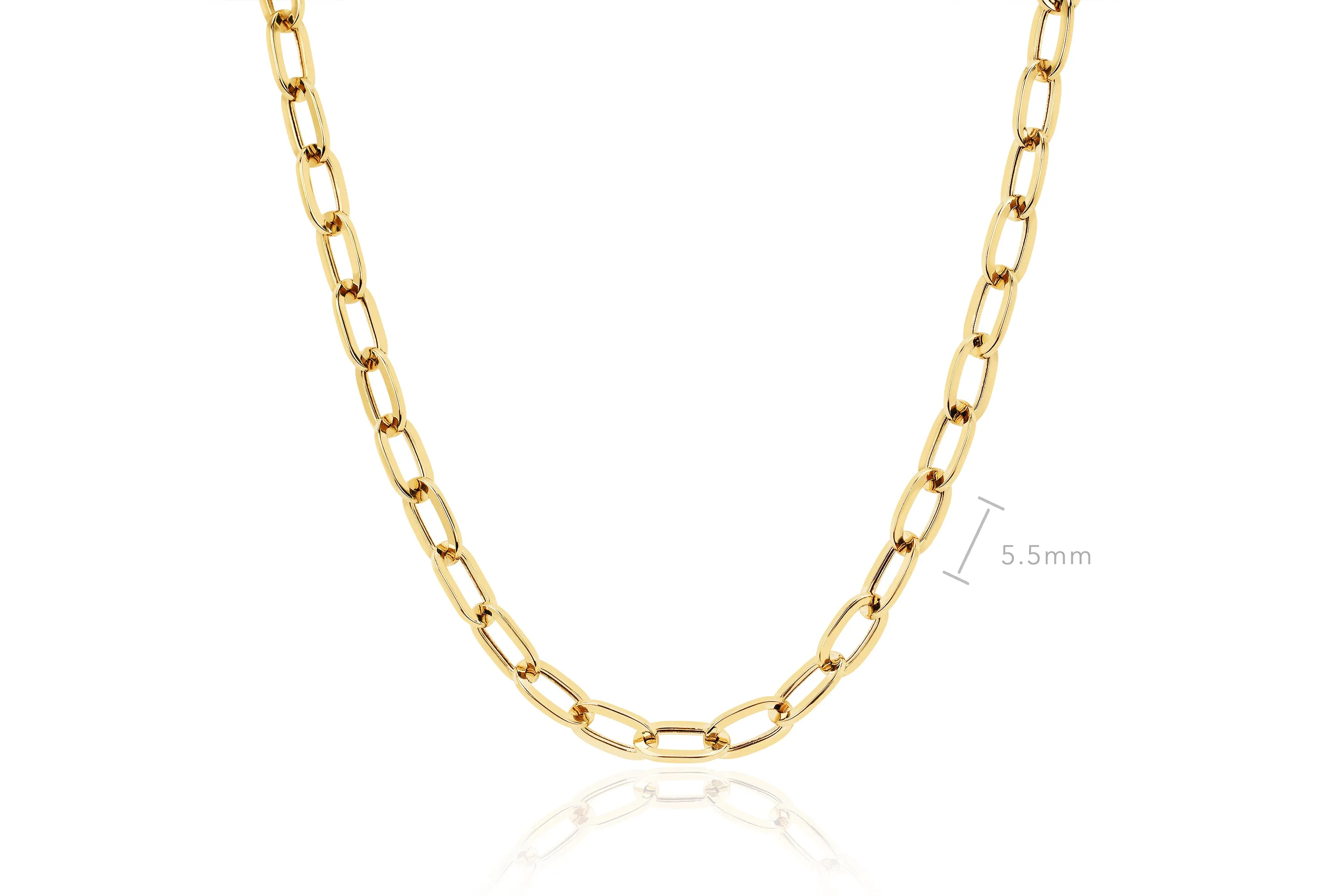 Jumbo Link Chain Necklace
