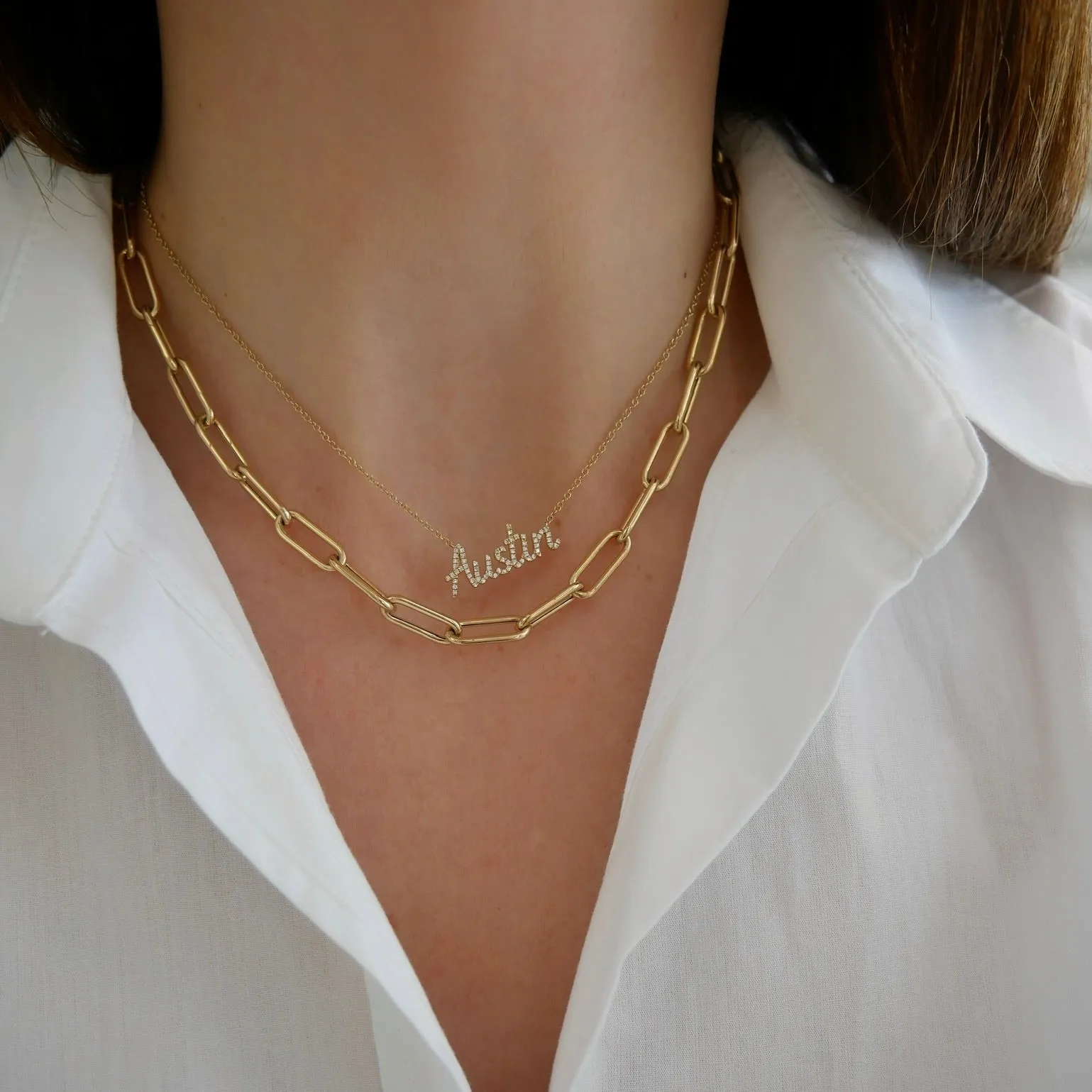 Jumbo Lola Chain Necklace