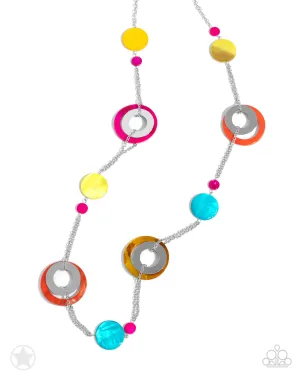 Kaleidoscopically Captivating Multi Necklace Paparazzi