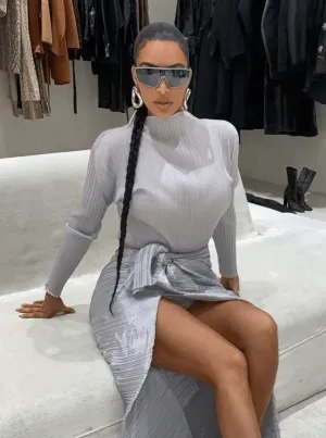 Kim K - Chunky Chain Hoops