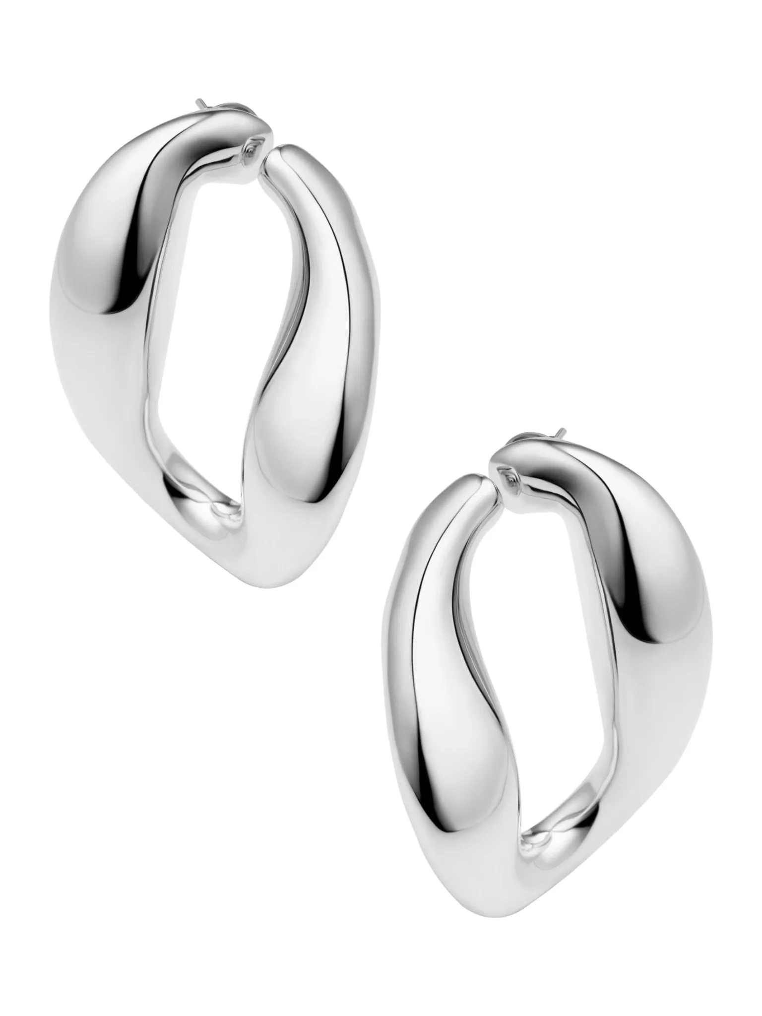 Kim K - Chunky Chain Hoops