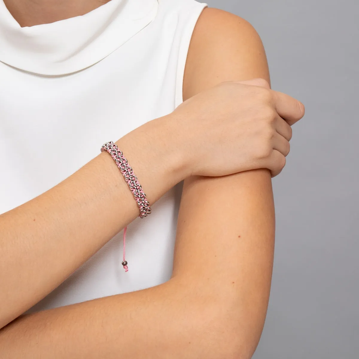 Kismet Links | Pantone Bracelet | Silver | Hope