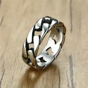 Kreative Punk Vintage Ringe für Männer