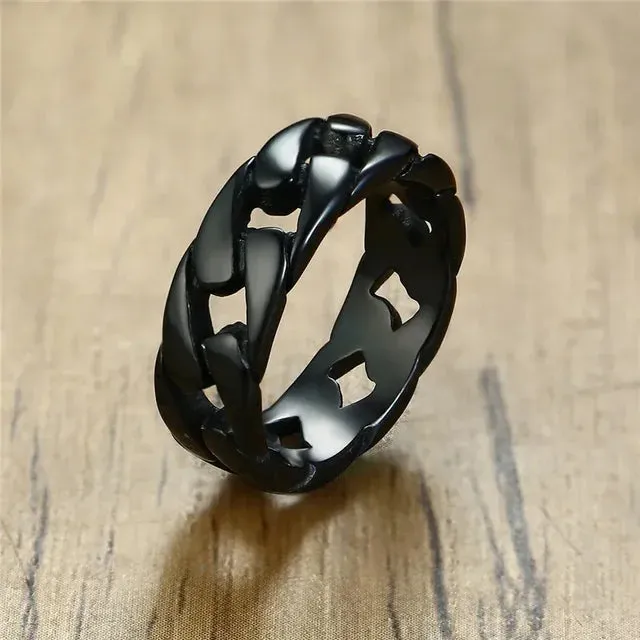 Kreative Punk Vintage Ringe für Männer