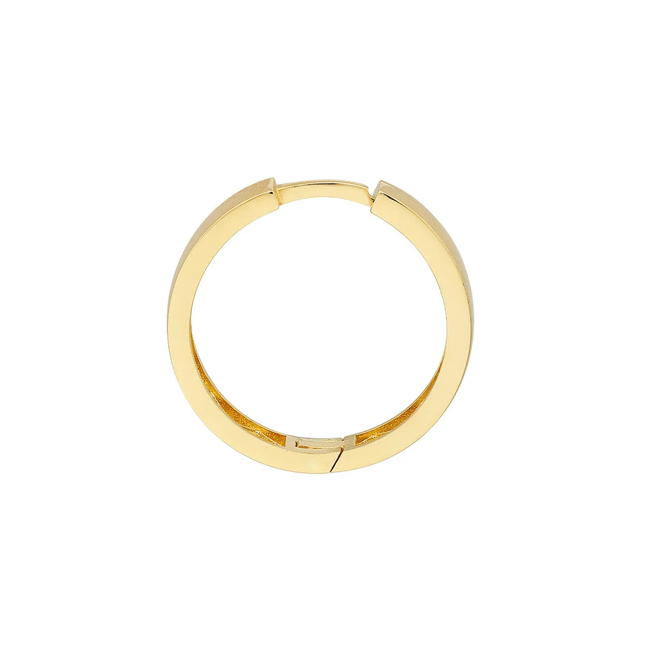 Large Round Hoop Earrings