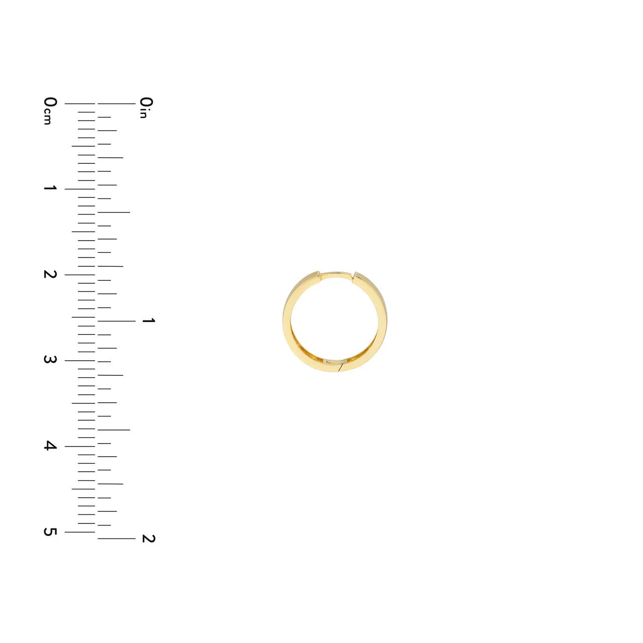 Large Round Hoop Earrings