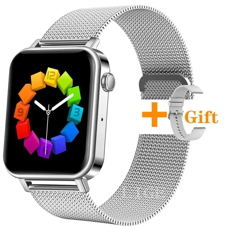 LIGE Men's Smart Watch Heart Rate Monitor Sports Fitness Tracker Women Smartwatch Men Custom Dial Smart Bracelet For Android IOS