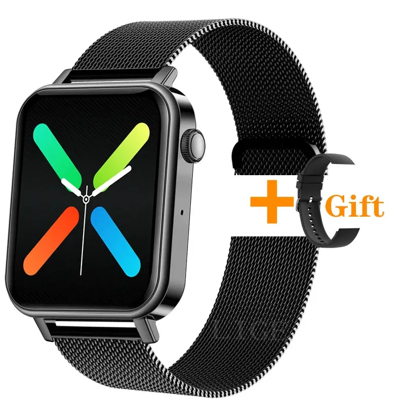 LIGE Men's Smart Watch Heart Rate Monitor Sports Fitness Tracker Women Smartwatch Men Custom Dial Smart Bracelet For Android IOS