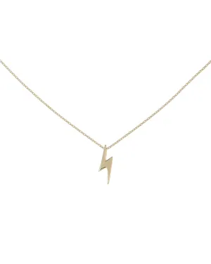 Lightning Necklace 14K