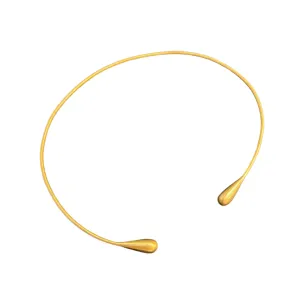 Liquid Gold Cuff Necklace