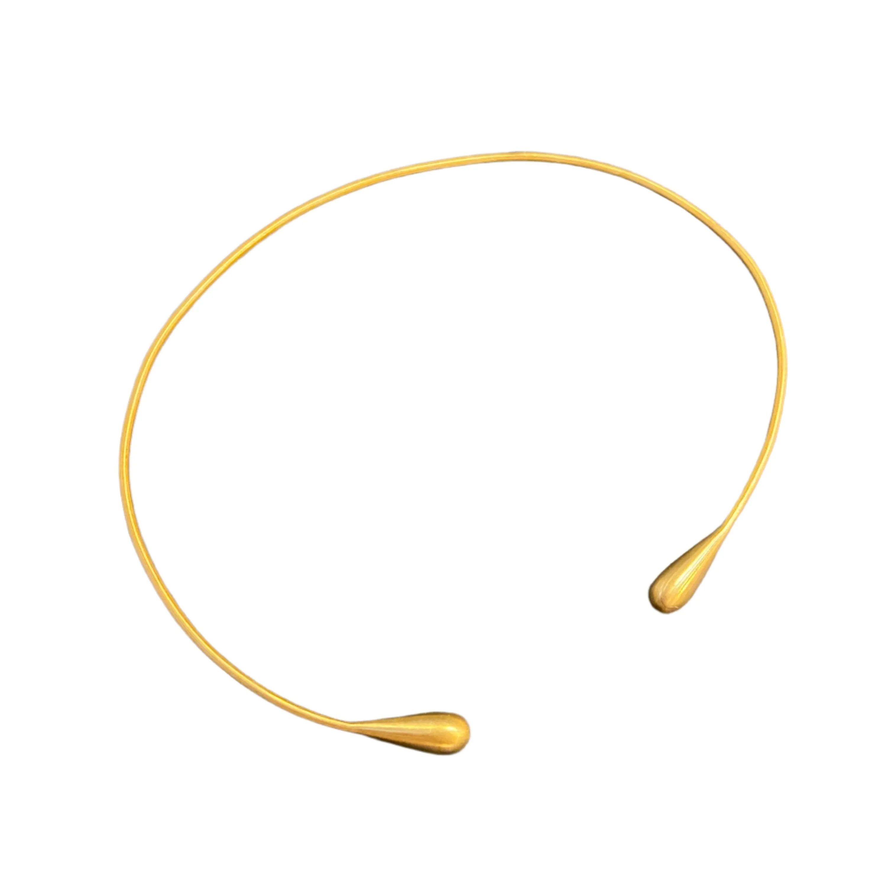 Liquid Gold Cuff Necklace