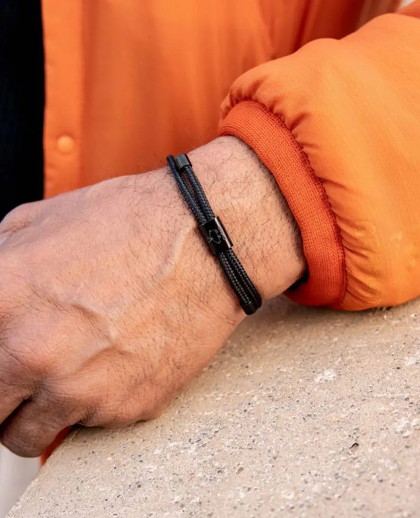 Little Lewis Black  Bracelet