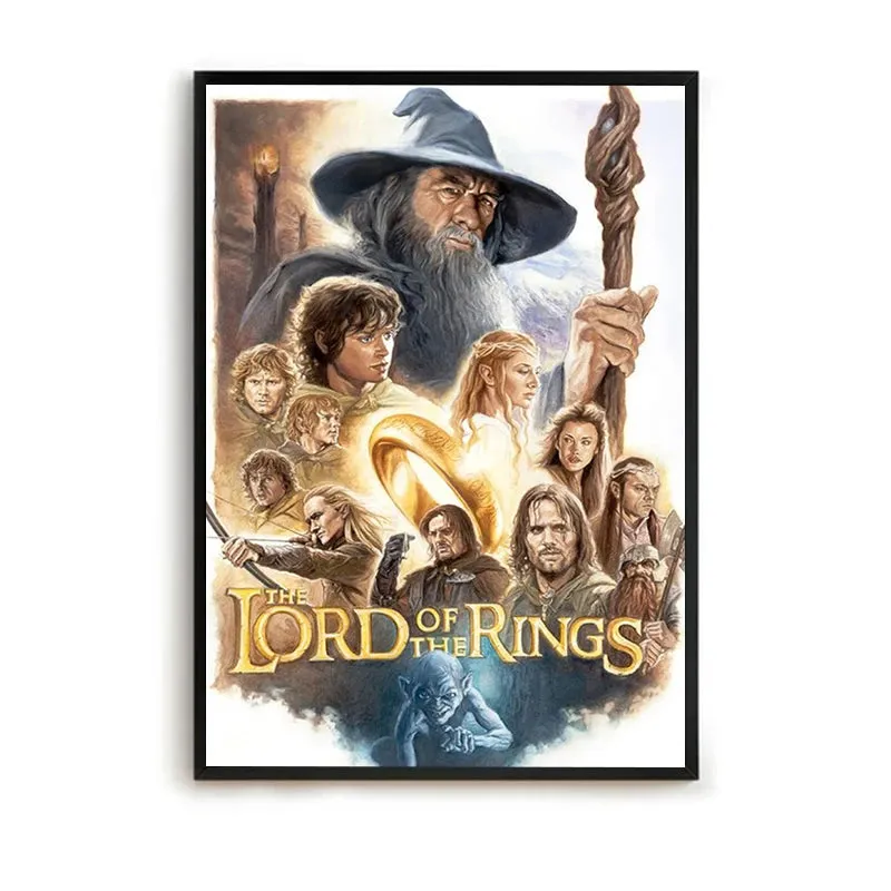 Lord of the Rings Retro Posters