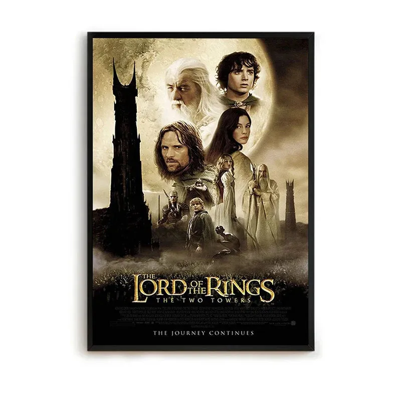 Lord of the Rings Retro Posters