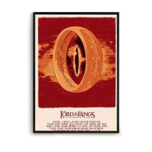 Lord of the Rings Retro Posters