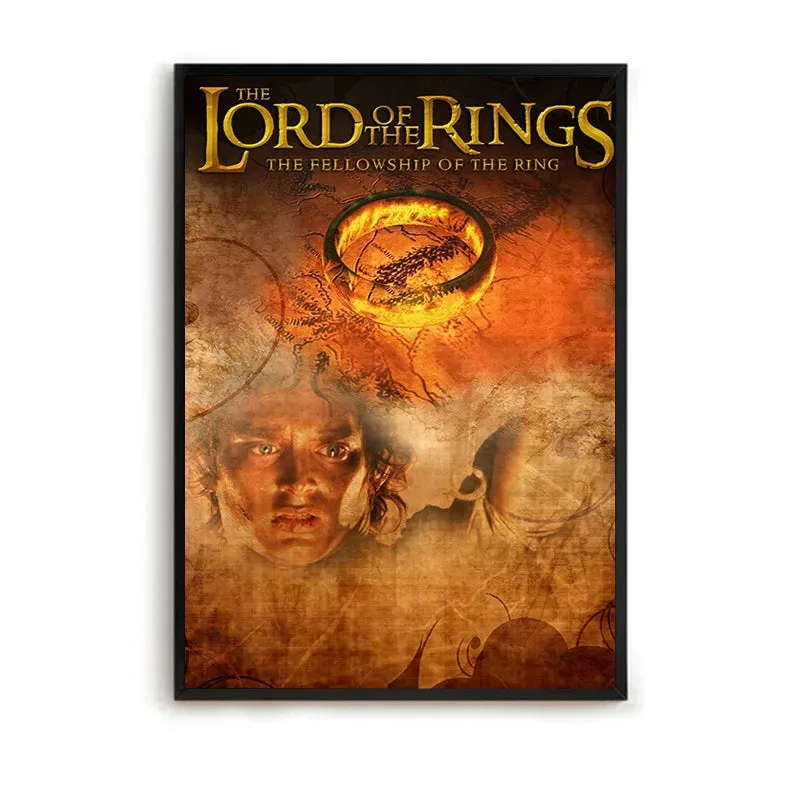 Lord of the Rings Retro Posters