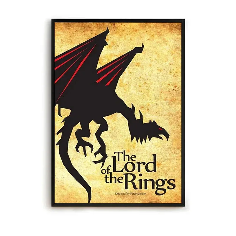 Lord of the Rings Retro Posters