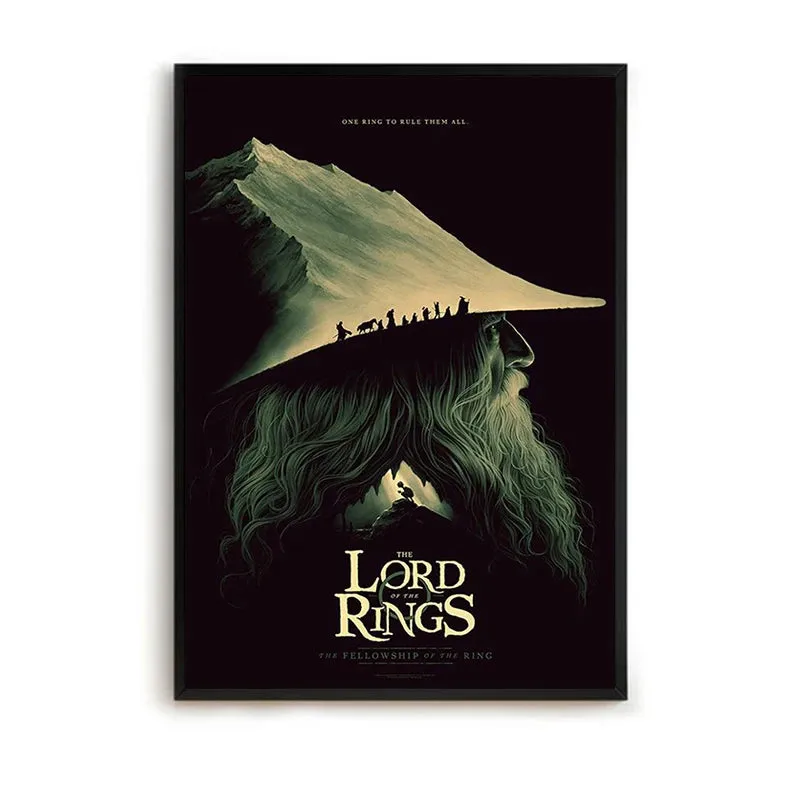 Lord of the Rings Retro Posters