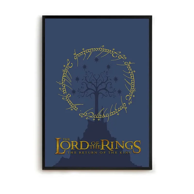 Lord of the Rings Retro Posters