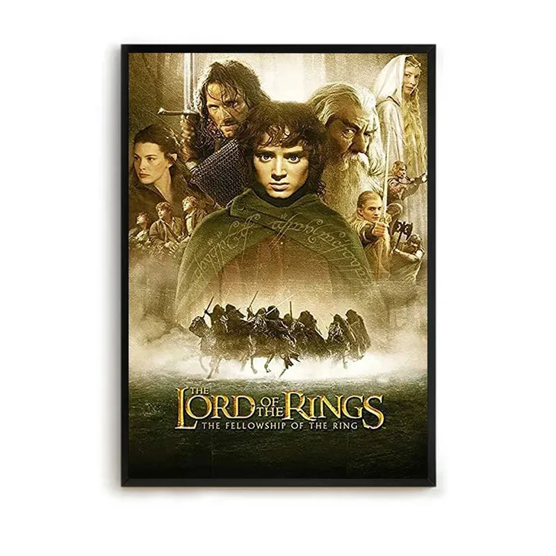 Lord of the Rings Retro Posters