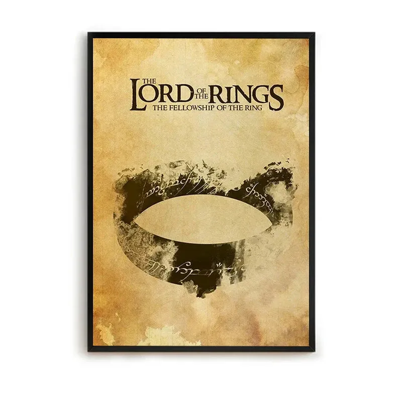 Lord of the Rings Retro Posters
