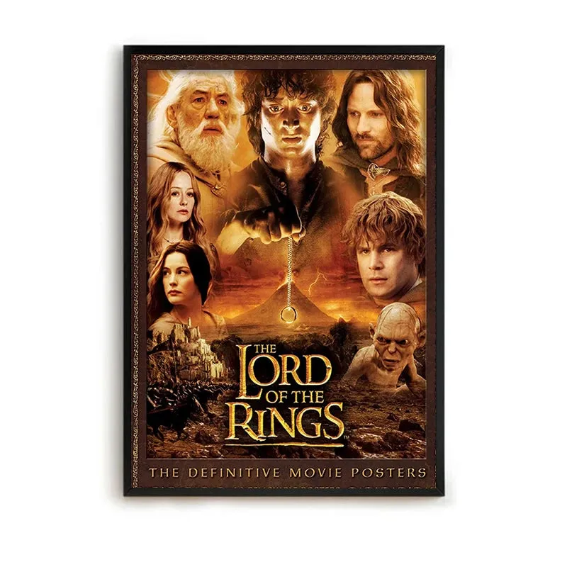 Lord of the Rings Retro Posters