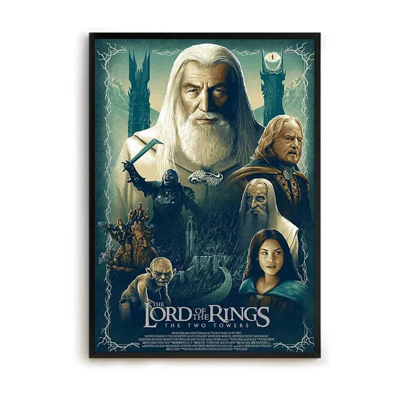 Lord of the Rings Retro Posters