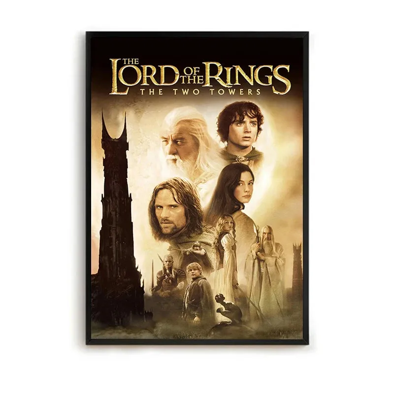 Lord of the Rings Retro Posters