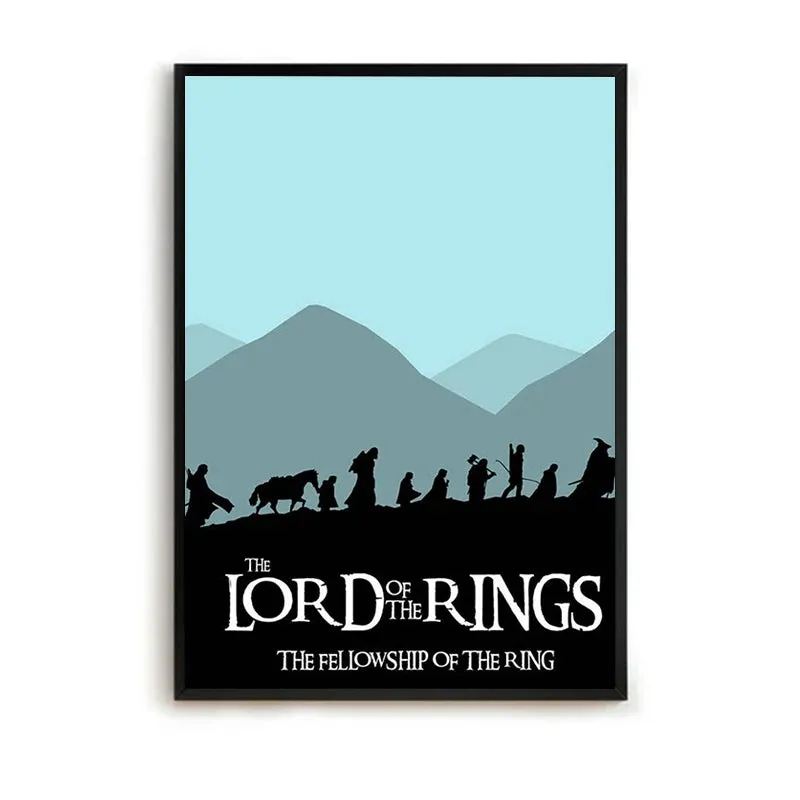 Lord of the Rings Retro Posters