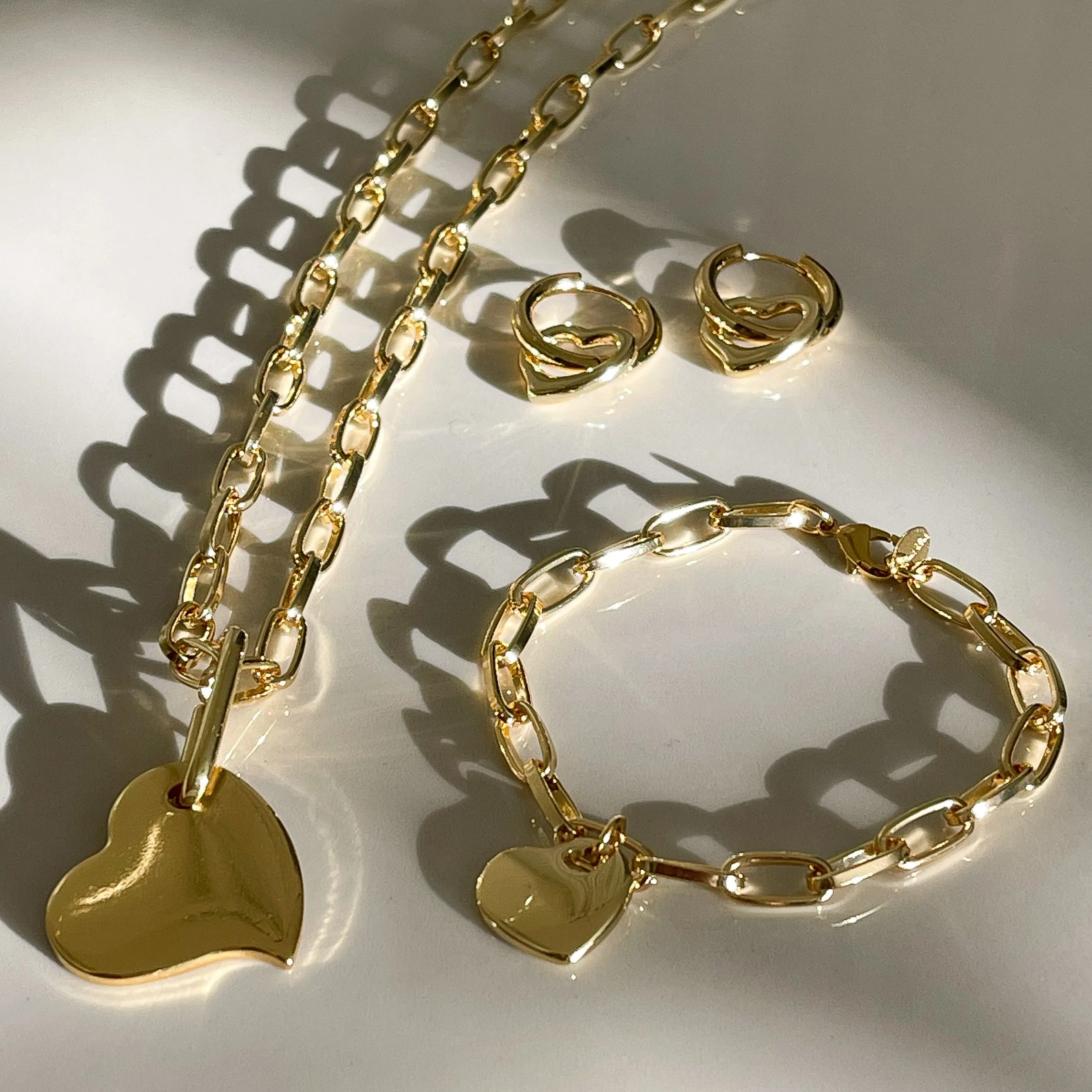 Love At First Sight Heart Earrings