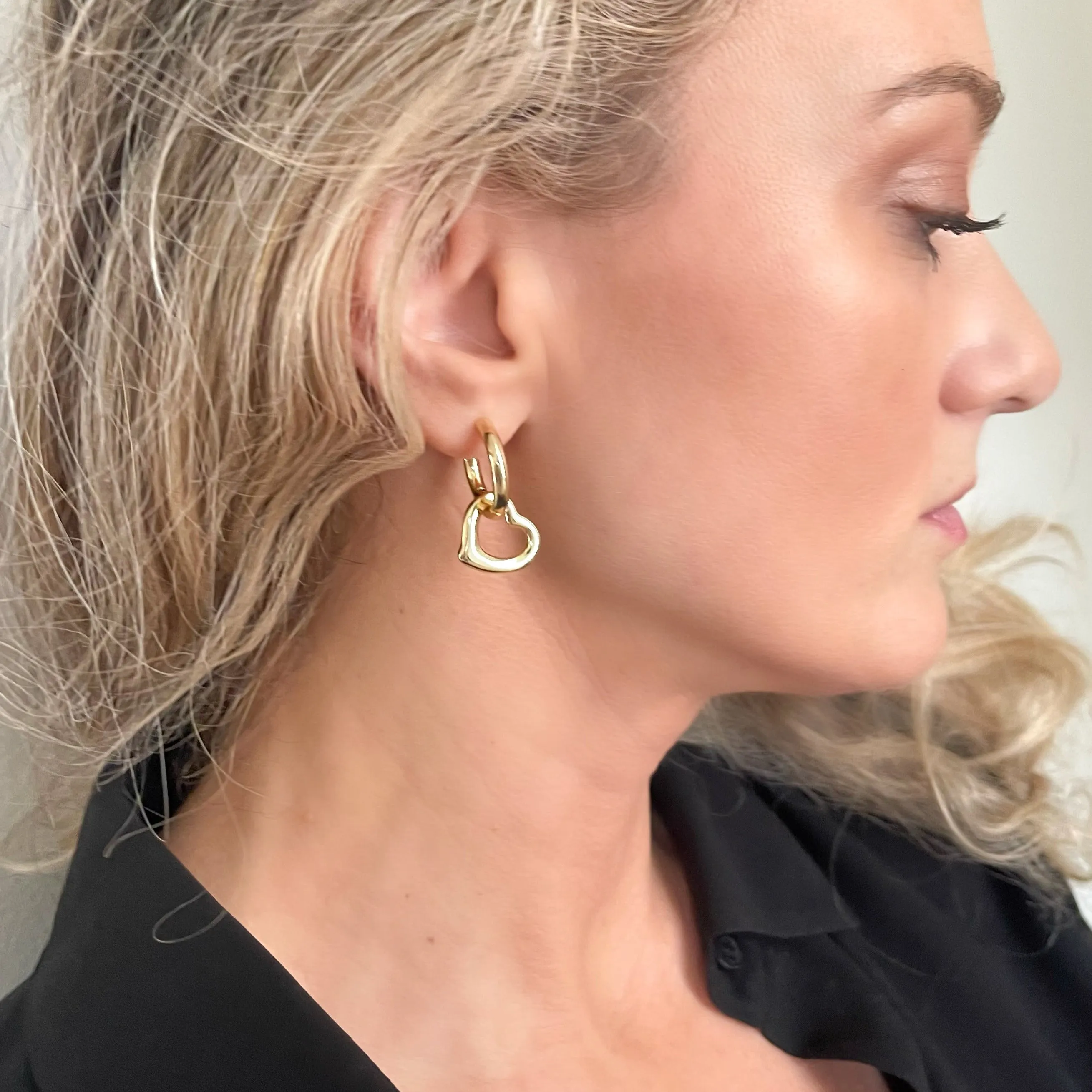 Love At First Sight Heart Earrings