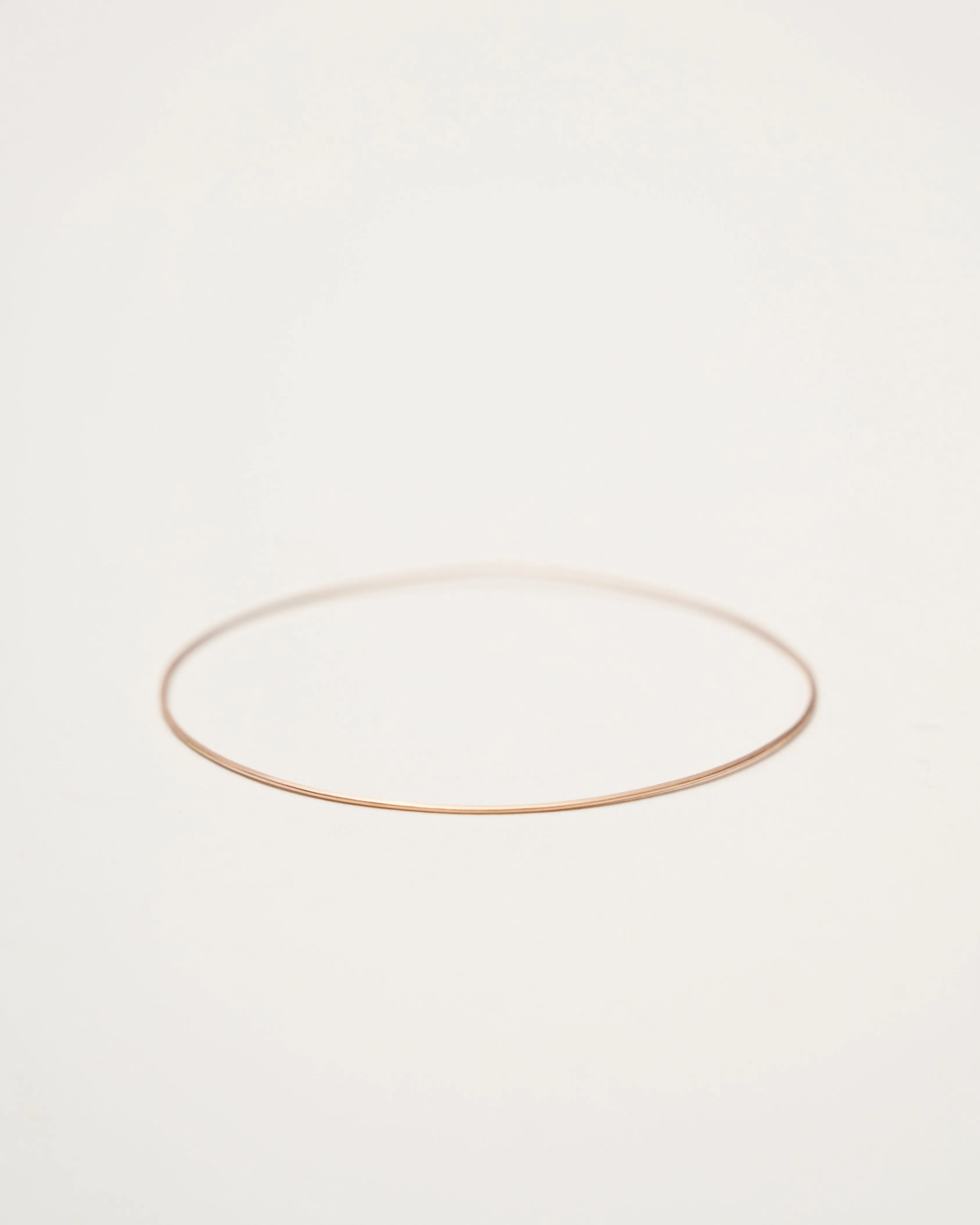 lucky bangle - rose gold
