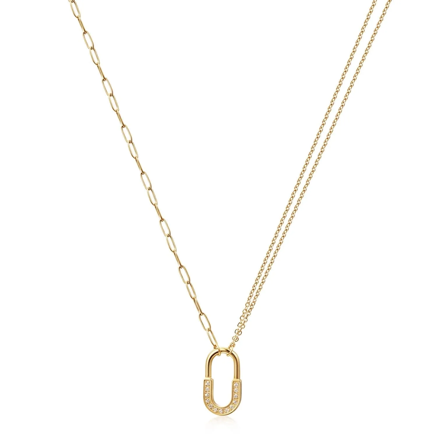 Luxe Lock Necklace