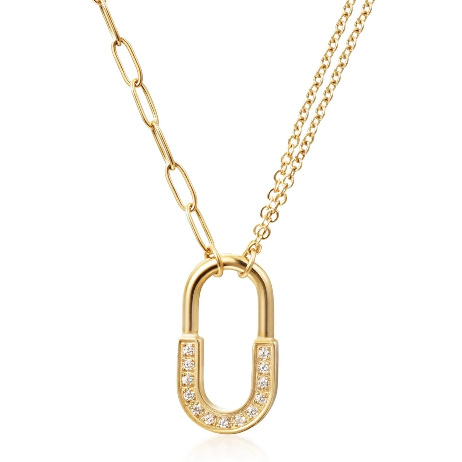 Luxe Lock Necklace
