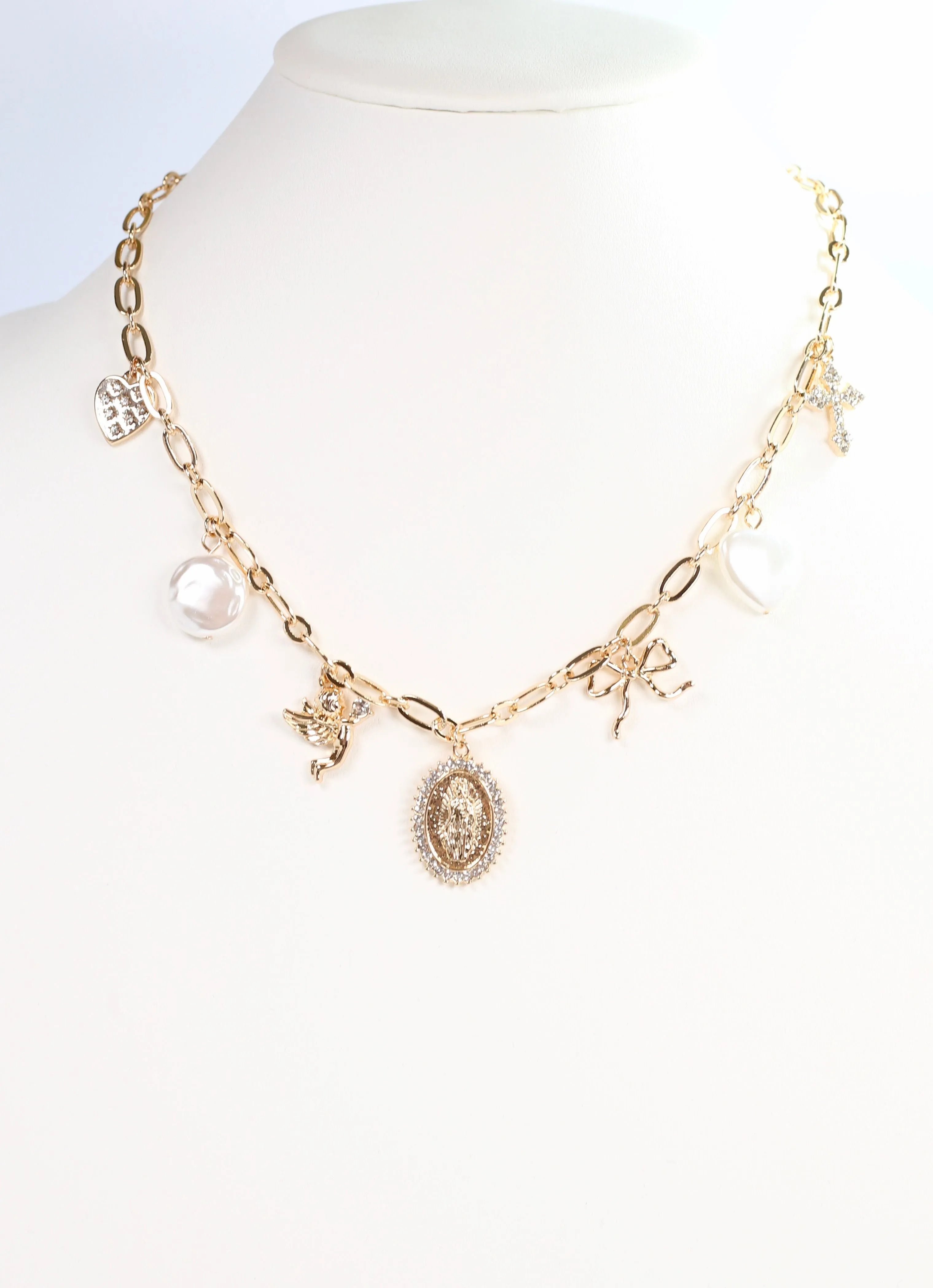Mante Charm Necklace GOLD