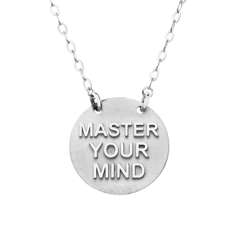 Master Your Mind Gold Necklace