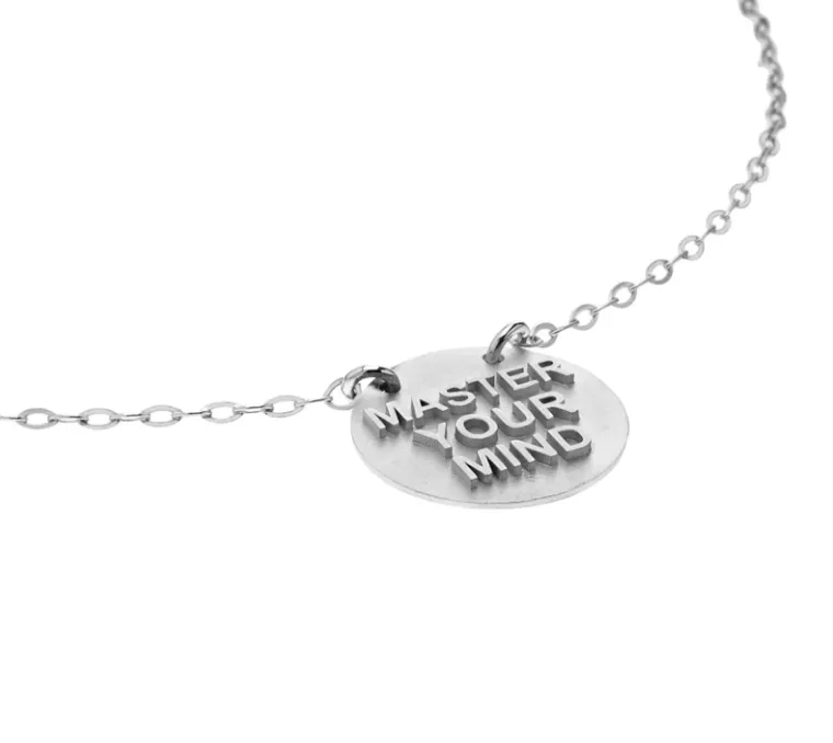 Master Your Mind Gold Necklace